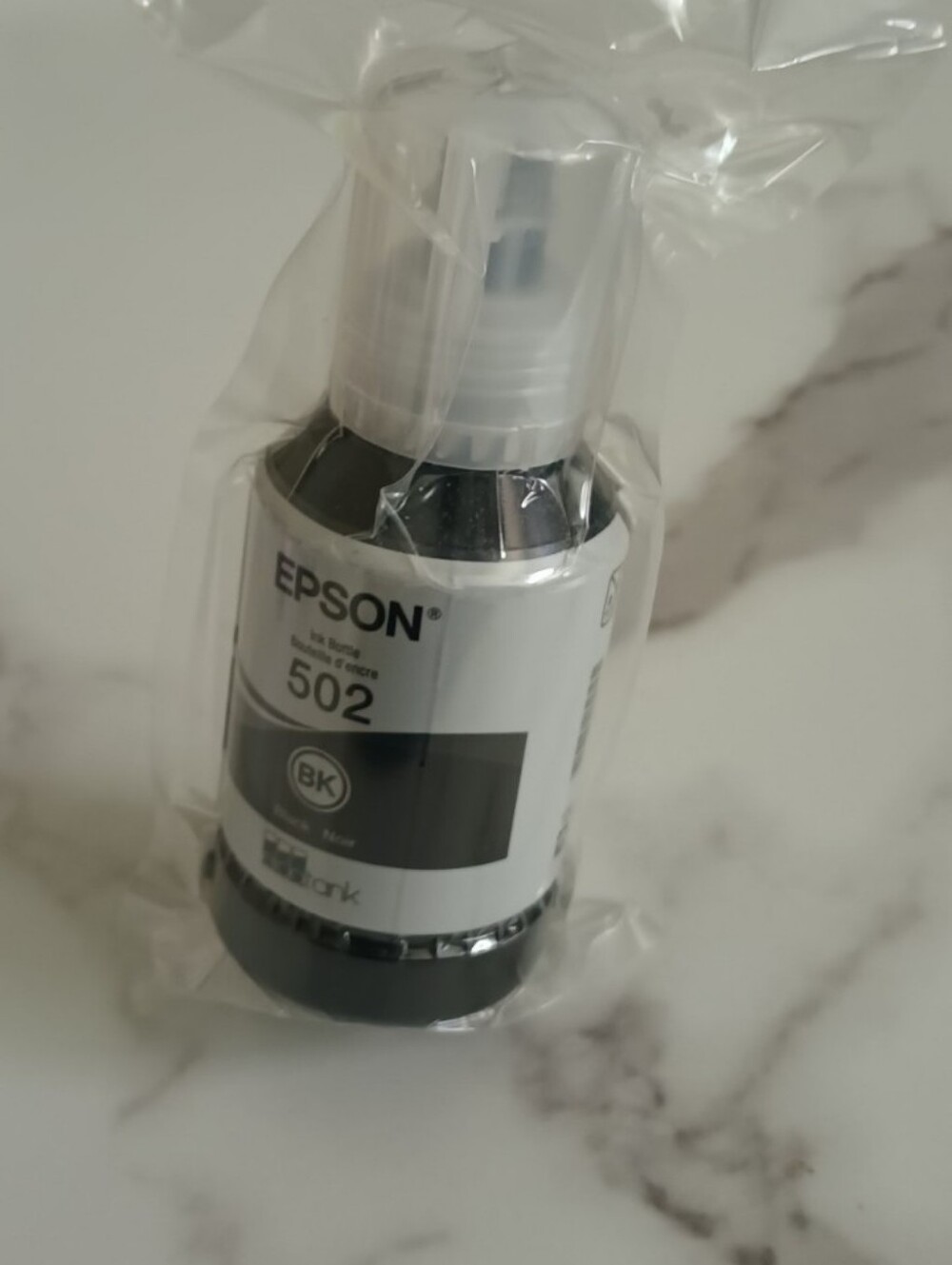 Epson 502 Black Ecotank Ink Bottle 127 ml